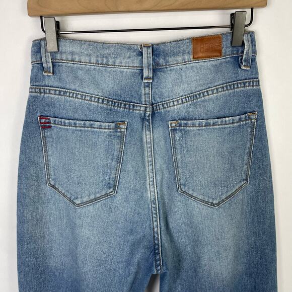 BDG | Mom High Rise Distressed Medium Wash Relaxed Fit Ankle Jeans - Picture 6 of 13